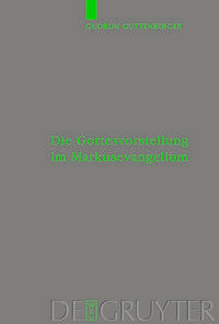 Die Gottesvorstellung im Markusevangelium
