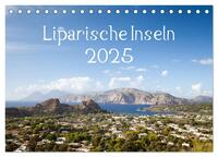 Liparische Inseln (Tischkalender 2025 DIN A5 quer), CALVENDO Monatskalender