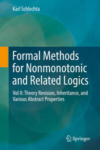 Vorderes Coverbild Formal Methods for Nonmonotonic and Related Logics