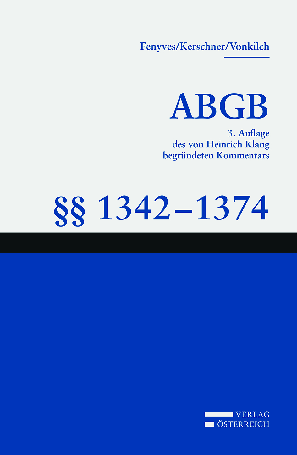 Großkommentar zum ABGB - Klang Kommentar