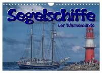 Vorderes Coverbild Segelschiffe vor Warnemünde (Wandkalender 2026 DIN A4 quer), CALVENDO Monatskalender
