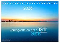 Vorderes Coverbild Lieblingsorte an der Ostsee (Tischkalender 2025 DIN A5 quer), CALVENDO Monatskalender