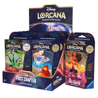 Disney Lorcana Trading Card Game: Das Erste Kapitel - Display mit 12 Starter Decks (Englisch)