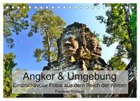 Angkor & Umgebung – Eindrucksvolle Fotos aus dem Reich der Khmer (Tischkalender 2025 DIN A5 quer), CALVENDO Monatskalender