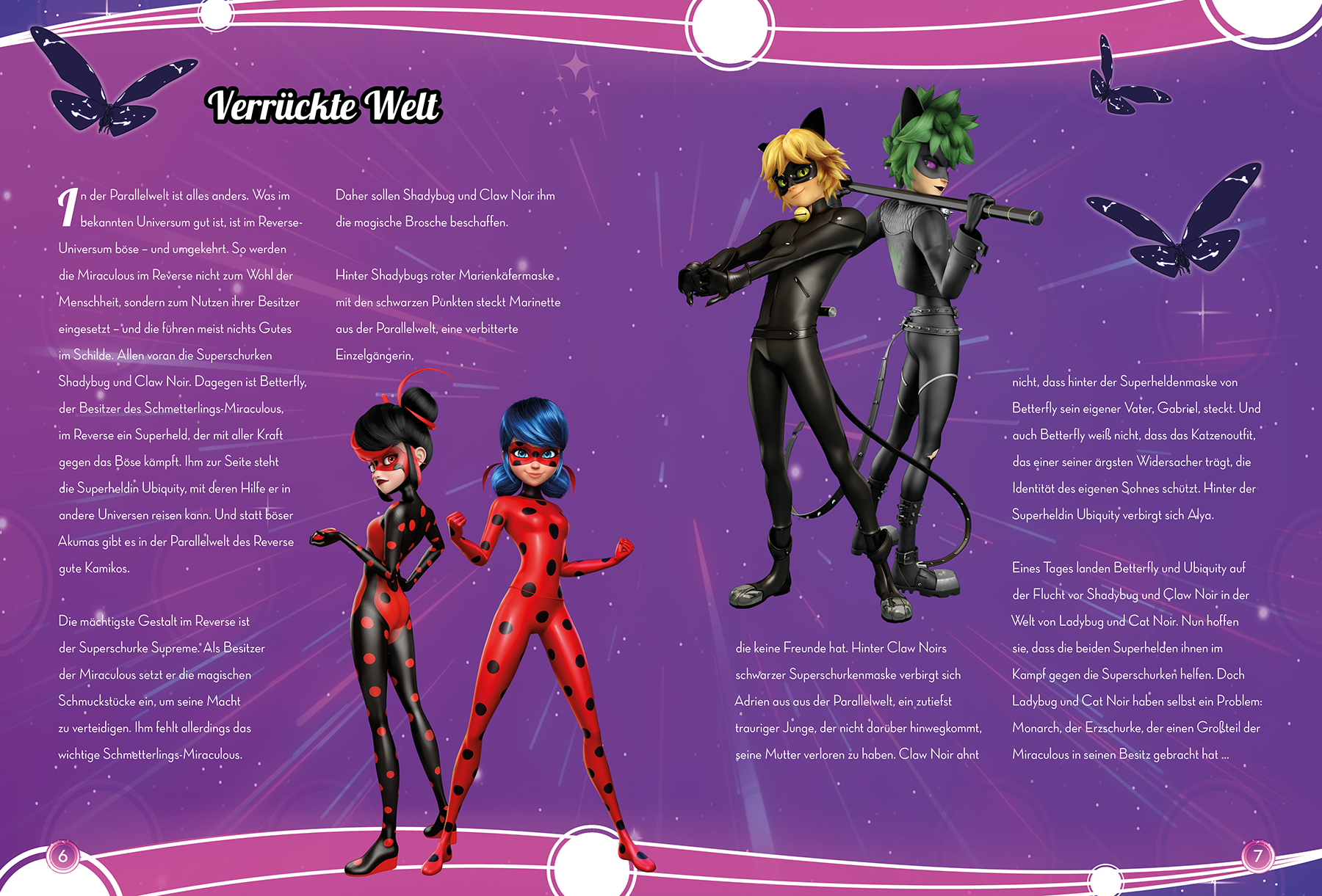 Beispielinhalt (Bild) Miraculous: Die Abenteuer von Shadybug und Claw Noir in Paris