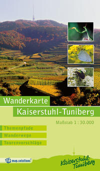 Vorderes Coverbild Wanderkarte Kaiserstuhl-Tuniberg 1:30000