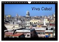 Vorderes Coverbild Viva Cuba! (Wandkalender 2026 DIN A4 quer), CALVENDO Monatskalender