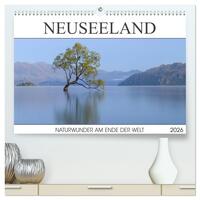 Neuseeland - Naturwunder am Ende der Welt (hochwertiger Premium Wandkalender 2026 DIN A2 quer), Kunstdruck in Hochglanz