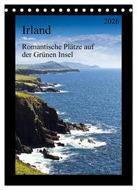 Irland - Romantische Plätze auf der Grünen Insel (Tischkalender 2026 DIN A5 hoch), CALVENDO Monatskalender