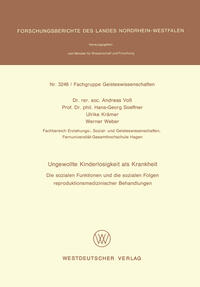 Vorderes Coverbild Ungewollte Kinderlosigkeit als Krankheit