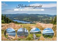 Hochschwarzwald - Traumhafte Landschaften im Schwarzwald (Wandkalender 2025 DIN A2 quer), CALVENDO Monatskalender