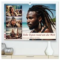 Tolle Typen rund um die Welt (hochwertiger Premium Wandkalender 2026 DIN A2 quer), Kunstdruck in Hochglanz