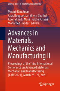 Advances in Materials, Mechanics and Manufacturing II