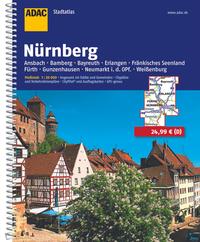 ADAC Stadtatlas Nürnberg 1:20.000