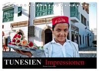 TUNESIEN Impressionen (Tischkalender 2026 DIN A5 quer), CALVENDO Monatskalender