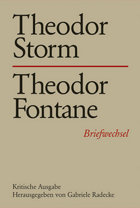 Theodor Storm – Theodor Fontane