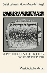 Politische Identität und nationale Gedenktage