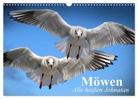 Möwen. Alle heißen Johnatan (Wandkalender 2025 DIN A3 quer), CALVENDO Monatskalender