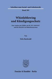 Whistleblowing und Kündigungsschutz