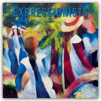 Expressionists – Expressionisten – Expressionismus 2026 – 16-Monatskalender