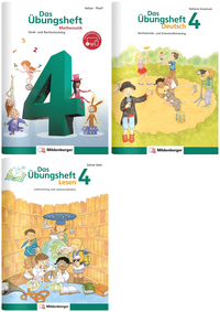 Sicher ins 5. Schuljahr – Paket: Rechnen – Schreiben – Lesen – Grammatik · Klasse 4