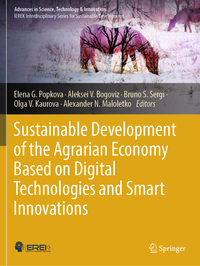 Sustainable Development of the Agrarian Economy Based on Digital Technologies and Smart Innovations