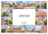 Speyer Impressionen (Wandkalender 2025 DIN A4 quer), CALVENDO Monatskalender