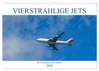 Vierstrahlige Jets (Wandkalender 2026 DIN A3 quer), CALVENDO Monatskalender