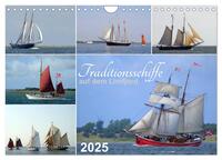 Vorderes Coverbild Traditionsschiffe auf dem Limfjord (Wandkalender 2025 DIN A4 quer), CALVENDO Monatskalender