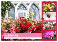Gartenlust im Frühling und Sommer (Wandkalender 2025 DIN A2 quer), CALVENDO Monatskalender