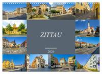 Zittau Impressionen (Wandkalender 2026 DIN A3 quer), CALVENDO Monatskalender