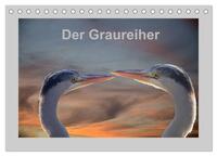 Der Graureiher (Tischkalender 2025 DIN A5 quer), CALVENDO Monatskalender