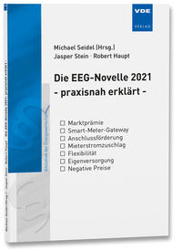 Vorderes Coverbild (hohe Qualität) EEG Novelle 2021 – praxisnah erklärt