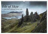 Isle of Skye - so schön kann schlechtes Wetter sein (Wandkalender 2025 DIN A2 quer), CALVENDO Monatskalender