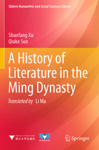 Vorderes Coverbild A History of Literature in the Ming Dynasty