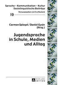 Vorderes Coverbild Jugendsprache in Schule, Medien und Alltag