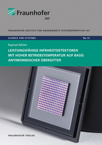 Leistungsfähige Infrarotdetektoren mit hoher Betriebstemperatur auf Basis antimonidischer Übergitter