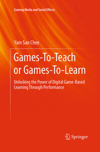 Games-To-Teach or Games-To-Learn