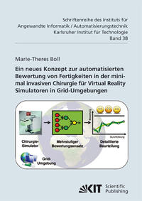 Vorderes Coverbild Ein neues Konzept zur automatisierten Bewertung von Fertigkeiten in der minimal invasiven Chirurgie für Virtual Reality Simulatoren in Grid-Umgebungen