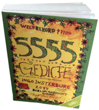 Vorderes Coverbild 5555 Gedichte Band 1