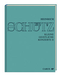 Vorderes Coverbild Stuttgarter Schütz-Ausgabe: Kleine geistliche Konzerte II