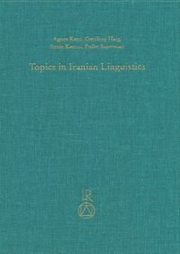 Topics in Iranian Linguistics