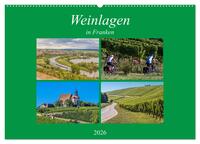 Weinlagen in Franken (Wandkalender 2026 DIN A2 quer), CALVENDO Monatskalender