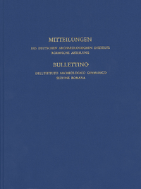 Mitteilungen des Deutschen Archäologischen Instituts, Römische Abteilung
