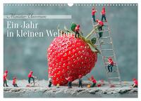 Miniatur-Universum: Ein Jahr in kleinen Welten (Wandkalender 2025 DIN A3 quer), CALVENDO Monatskalender