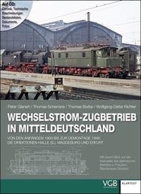 Vorderes Coverbild Wechselstrom-Zugbetrieb in Mitteldeutschland