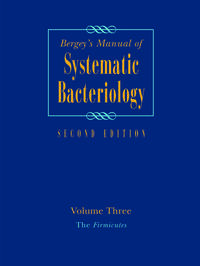 Bergey's Manual of Systematic Bacteriology