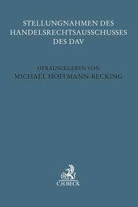 Stellungnahmen des Handelsrechtsausschusses des DAV