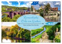 Romantische Orte am Neckar (Wandkalender 2025 DIN A4 quer), CALVENDO Monatskalender