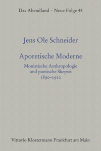 Aporetische Moderne